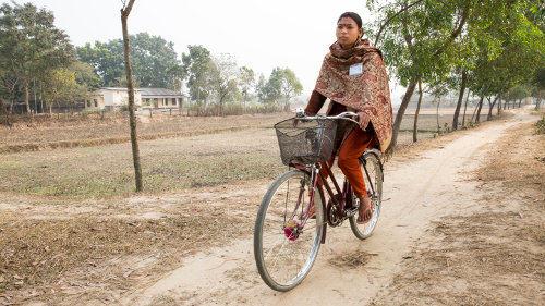 Gesundheitsexpertin in Bangladesch