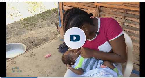 Reportage de Léman Bleu sur l'action d'Enfants du Monde en Haïti