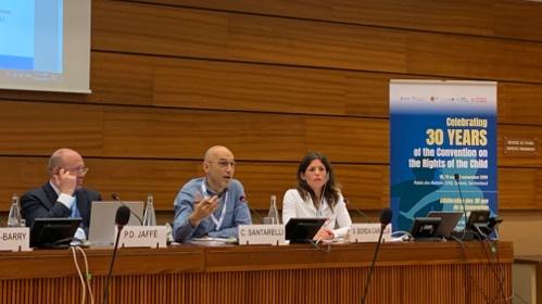 Conférence sur les droits de l'enfant au Palais des Nations à Genève