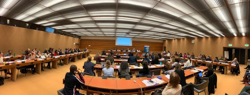 Conférence sur les droits de l'enfant au Palais des Nations à Genève