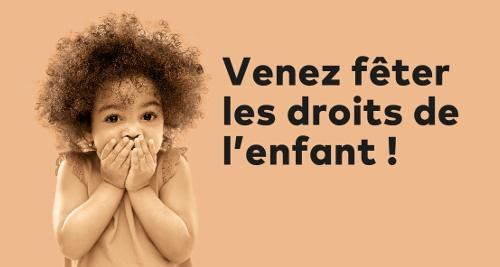 Événement «Venez fêter les droits de l'enfant!» le 20 novembre 2019 à Genève