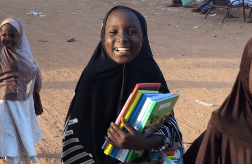 Ramatoulaye, bénéficiaire du programme d'éducation au Niger